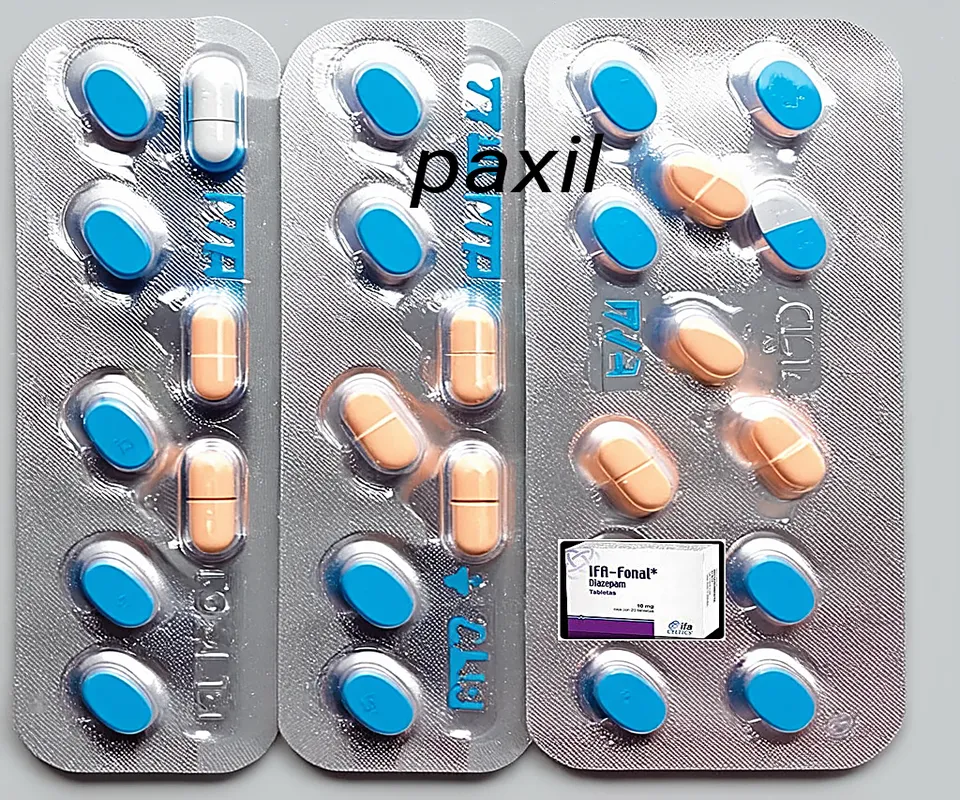 Nombre generico y comercial de paxil